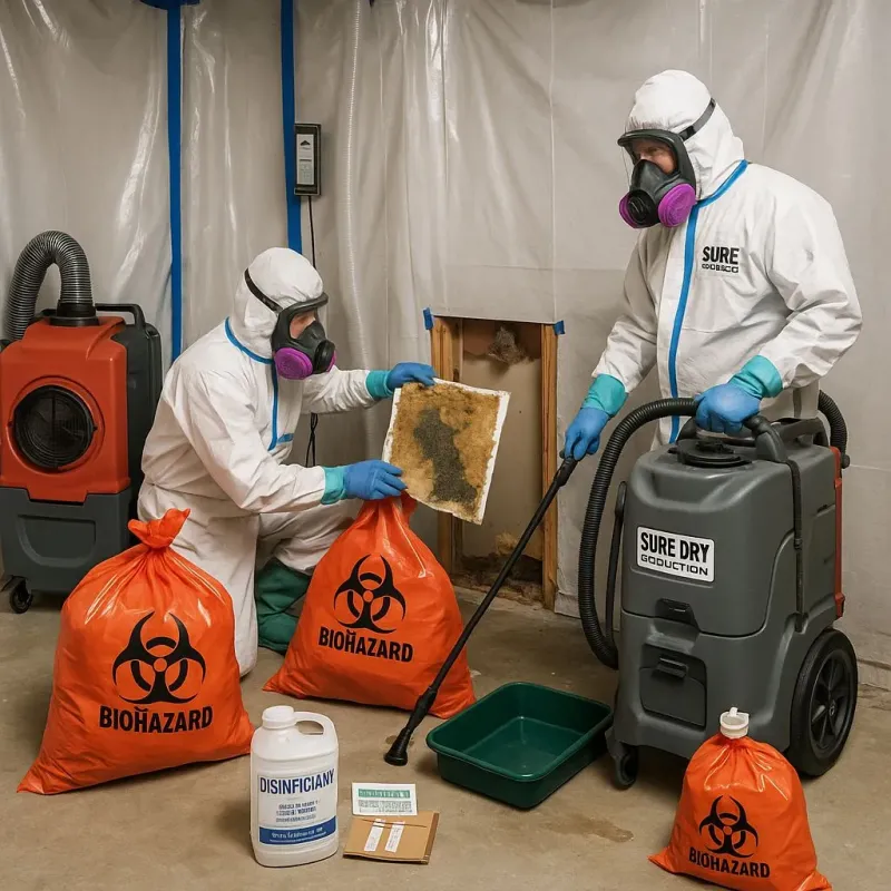 Contaminated Water Handling Protocols process in Cherry Hills Village, CO